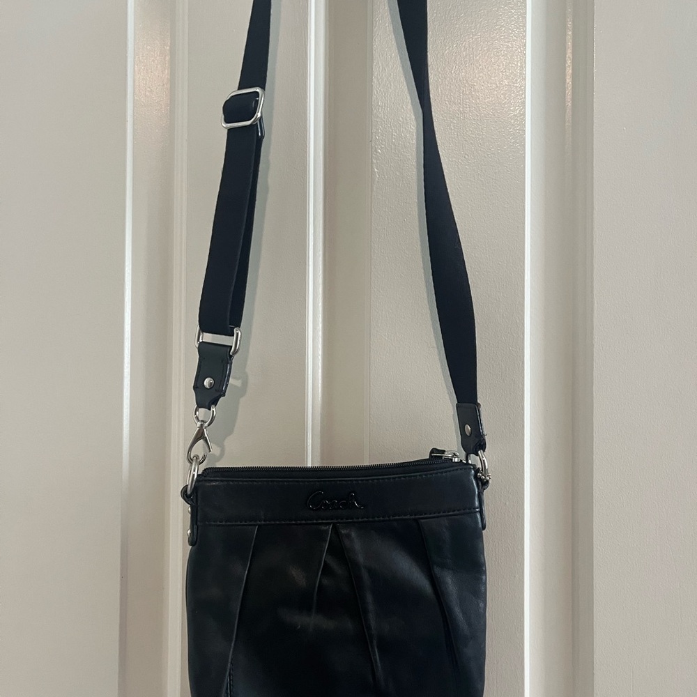 Coach Black and Gray Interior Bag